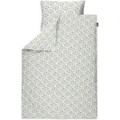 Alvi® Bettwäsche Petit Fleurs Grün/weiß 100 X 135 Cm