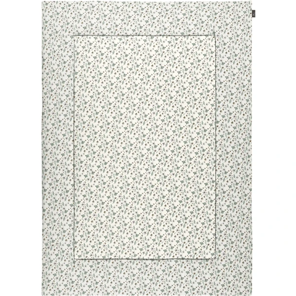 Alvi Krabbeldecke Petit Fleurs Grün/weiß 100 X 135 Cm