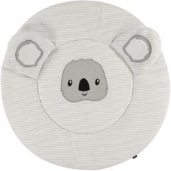 Alvi® Krabbeldecke Rund 3D Ringlets Koala Gray Ø100cm