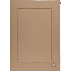 Alvi Krabbeldecke Starfish Taupe/weiß 100 X 135 Cm