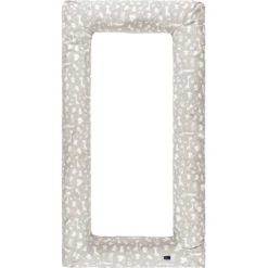 Alvi® Nestchen-Carré Zootiere Taupe 70 X 140 Cm