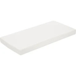 Alvi® Spannbettlaken Perlam 70 X 140 Cm Weiß