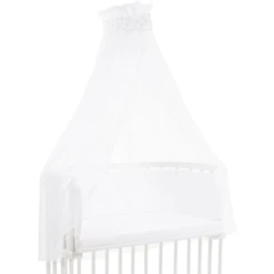 Babybay Himmelstoff Sterne Perlgrau 200 X 135 Cm