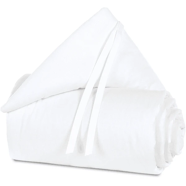 Babybay® Nestchen Organic Cotton Original Weiß/weiß 149x25 Cm