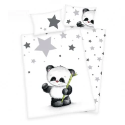 Babybest® Bettwäsche Kleiner Panda 100 X 135 Cm