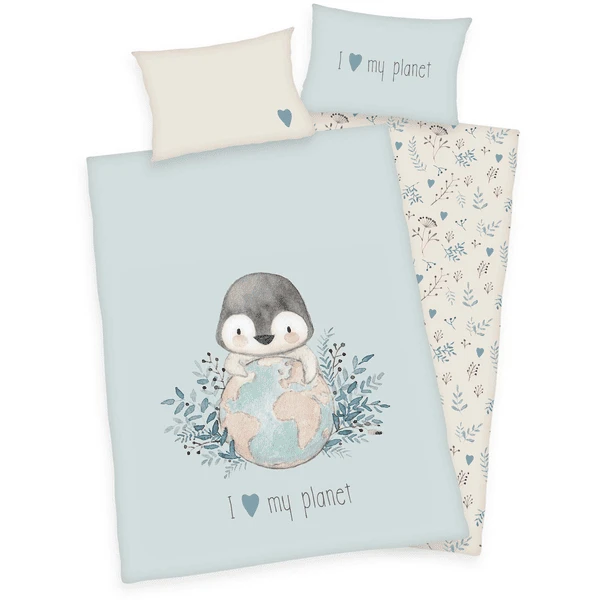 Babybest® Bettwäsche Pinguin 100 X 135 Cm