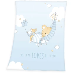 Babybest® Soft-Peach-Decke Little Tiger