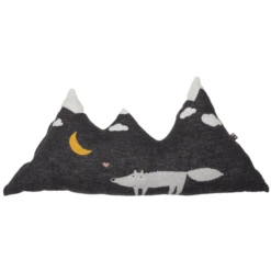 DAVID FUSSENEGGER Kissen Berg Anthrazit