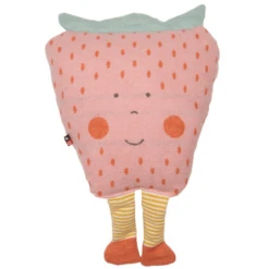 DAVID FUSSENEGGER Kissen Erdbeere Altrosa