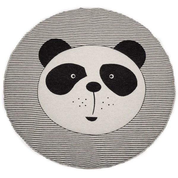 DAVID FUSSENEGGER Krabbeldecke Pandabär Gefüttert Rohweiß 120 Cm