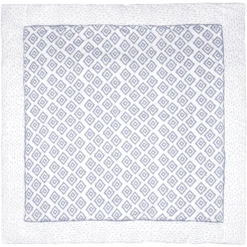 Emma & Noah Krabbeldecke Rauten Blau 120 X 120 Cm