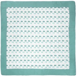 Emma & Noah Krabbeldecke Wal Blau 120 X 120 Cm
