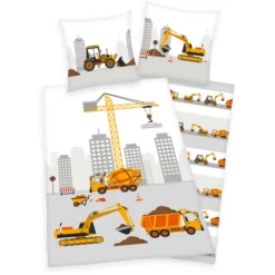 HERDING Bettwäsche Baustelle 135 X 200 Cm