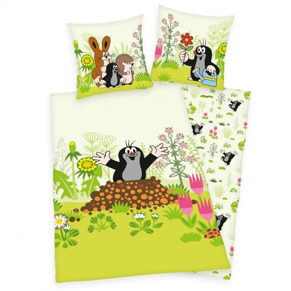 HERDING Bettwäsche Der Kleine Maulwurf 100 X 135 Cm