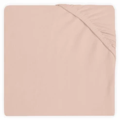 Jollein Jersey Spannbettlaken Laufstallmatratze Pale Pink 75 X 95 Cm