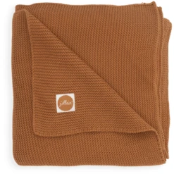 Jollein Strickdecke Basic Caramel 75 X 100cm