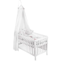 JULIUS ZÖLLNER Bett-Set Mit Baldachin Woodlife