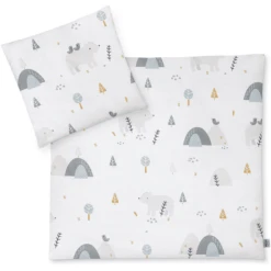 JULIUS ZÖLLNER Bettwäsche Mountain Bear 80 X 80 Cm