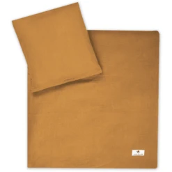 JULIUS ZÖLLNER Bettwäsche Musselin Zimt 80 X 80 Cm