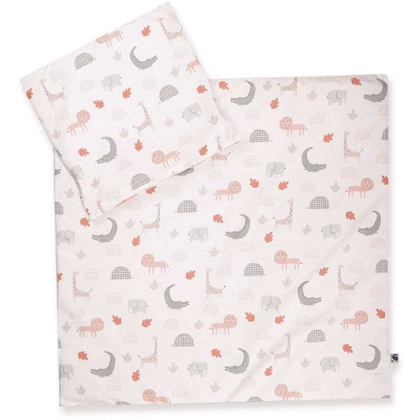 JULIUS ZÖLLNER Bettwäsche Organic Wild Friends 80 X 80 Cm