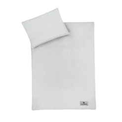 JULIUS ZÖLLNER Bettwäsche Terra Grau 100 X 135 Cm