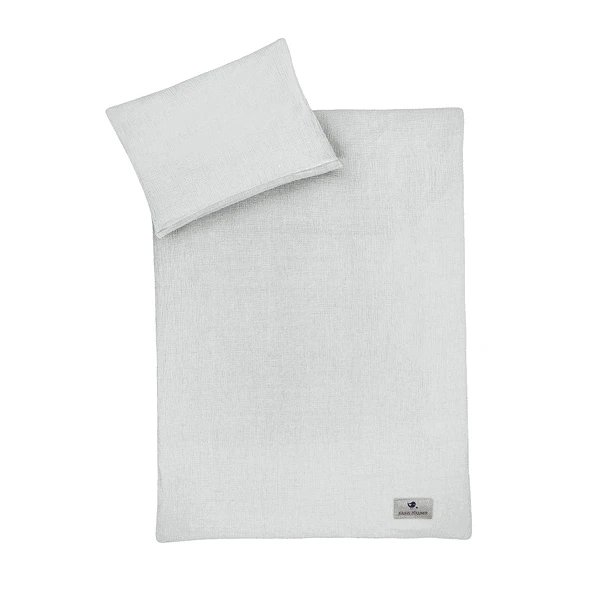 JULIUS ZÖLLNER Bettwäsche Terra Grau 100 X 135 Cm