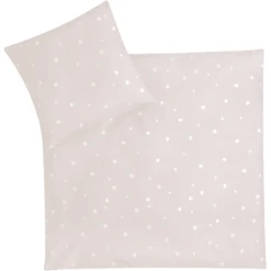 JULIUS ZÖLLNER Jersey Bettwäsche Koala/ Star Beige 80 X 80 Cm