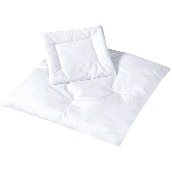 JULIUS ZÖLLNER Kindersteppbett-Set Feder-Daune 35 X 40 Cm / 80 X 80 Cm