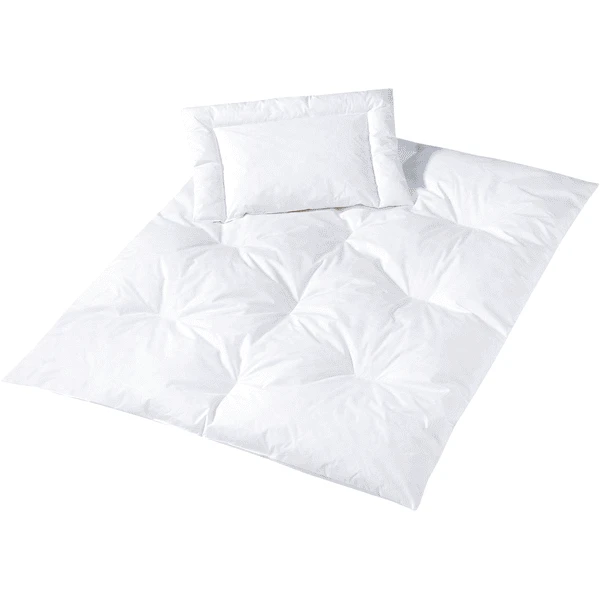 JULIUS ZÖLLNER Kindersteppbett-Set Feder-Daune 40 X 60 Cm / 100 X 135 Cm