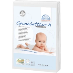 JULIUS ZÖLLNER Spannbetttuch Wasserdicht 70 X 140 Cm