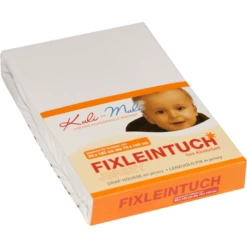 Kuli-Muli Jersey Fixleinentuch Weiß
