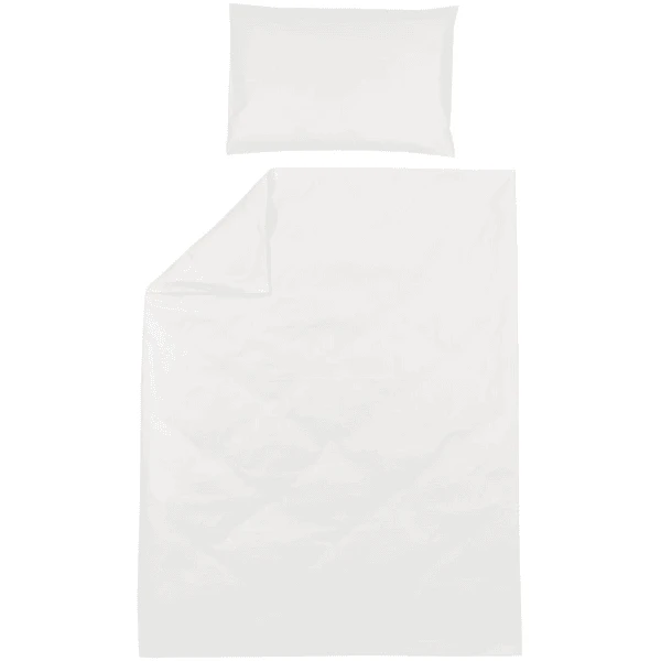 Meyco Bettwäsche Kinderbett 100 X 135 Cm Uni Offwhite
