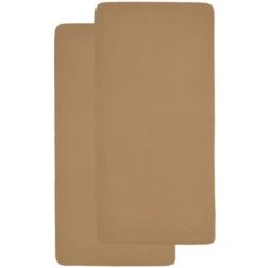 Meyco Jersey Spannbettlaken 2er Pack 60 X 120 Toffee