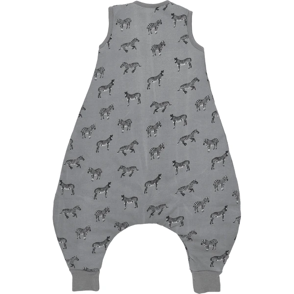 Meyco Schlafsack Jumper Zebra Animal Grau – Bild 2