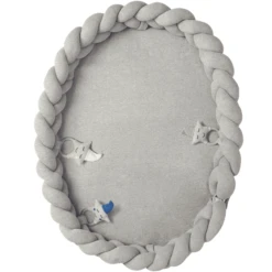 Nordic Coast Company Kuschelnest 3-in-1 Grau