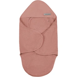 Odenwälder Frottee-Einschlagdecke Cranberry