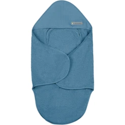 Odenwälder Frottee-Einschlagdecke Spaceblue