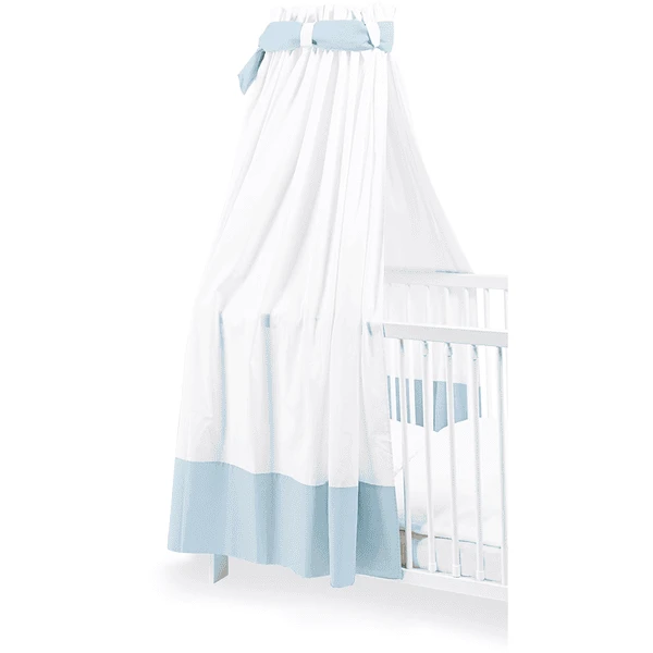 Pinolino Himmel Für Kinderbetten Weiß / Hellblau