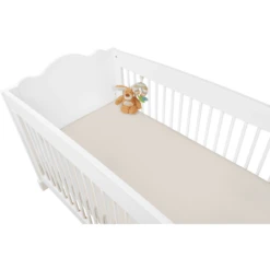 Pinolino Spannbetttuch Doppelpack Frottee - Natur