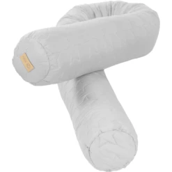 Roba Bettschlange Style Silbergraue Sterne