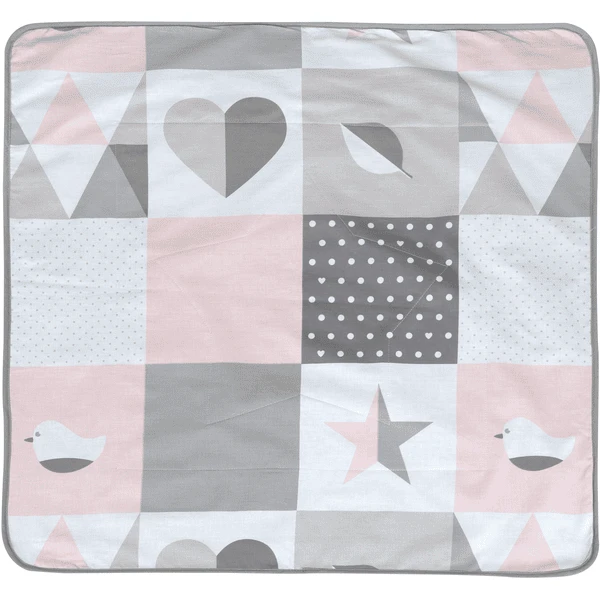 Roba Kuscheldecke 80 X 80cm Happy Patch Rosa