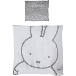 Roba Wiegenbettwäsche 2-teilig Miffy® 80 Cm X 80 Cm
