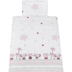 Schardt Bettwäsche 2-teilig 100 X 135 Cm Banjo Pink