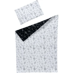 Schardt Bettwäsche 2-teilig 100 X 135 Cm Origami Black