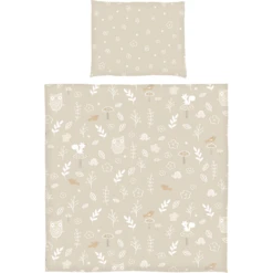 SONNE Bettwäsche Taupe 80 X 80 Cm