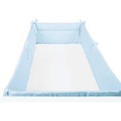 SONNE Rundumnestchen Uni 32x420cm Blau