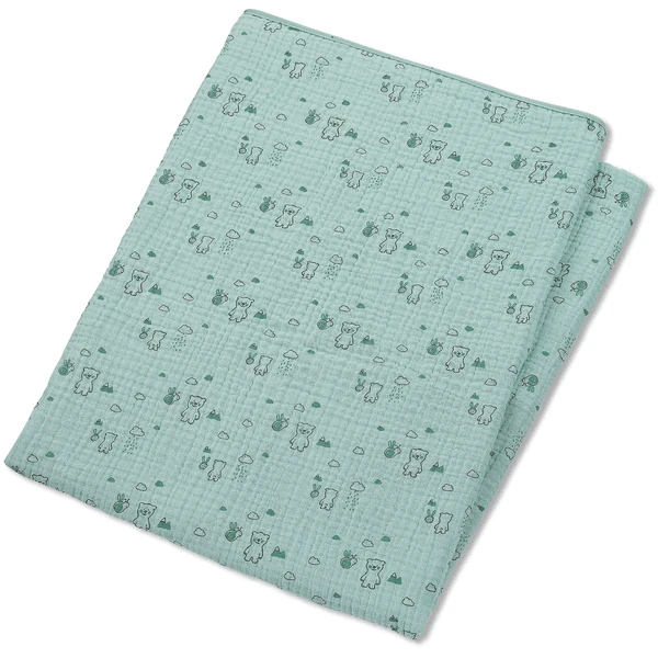 Sterntaler Musselin-Schmusedecke Ben 120 X 120 Cm