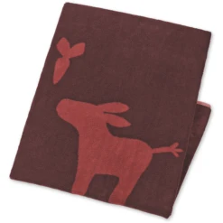 Sterntaler Plüsch-Decke Emmis Garden Dunkelrot 100 X 75 Cm