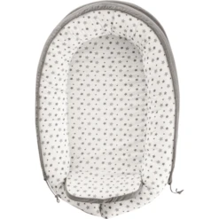 Träumeland HOME - Das Atmende Nest Sterne Grau