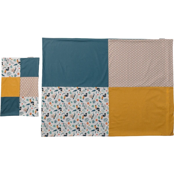 Ullenboom Bettwäsche-Set 100x135 Cm Und Kissenbezug 40x60 Cm - Dschungel